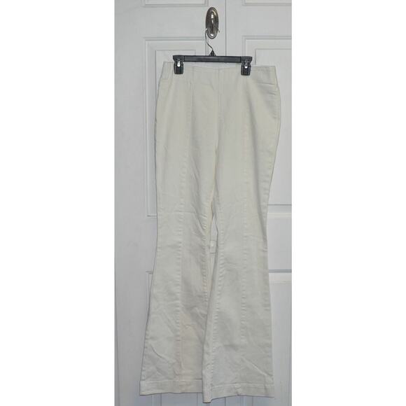 I.n.c. International Concepts Women's High-Rise Pull-on Flare White Size 8 $70 - Picture 4 of 6